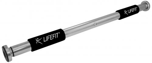 Univerzální hrazda do dveří LIFEFIT 63-93 cm ze strany